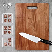 【elife易廚】桃花心木砧板(39x27x1.7cm)