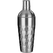 《Premier》蜂巢紋雪克杯(銀750ml) | 雞尾酒 搖酒杯 搖酒器 調酒器 調酒用具