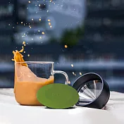【PO:Selected】丹麥研磨過濾咖啡玻璃杯240ml (橄欖綠)