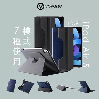 VOYAGE iPad Air (第4/5代)磁吸式硬殼保護套CoverMate Deluxe- 黑