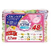 日本【 白元】 HERS 碳酸入浴劑 12種流行香氣 混合48入