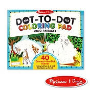 美國瑪莉莎 Melissa & Doug 大型兒童繪本 - ABC 123 點點著色本 , 野生動物