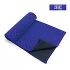 CS22 涼感降溫運動冰涼巾(1入/3條)-4入 深藍