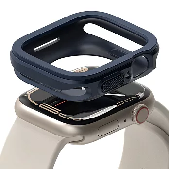 Rearth Ringke Apple Watch 44/45mm 抗震保護殼  深藍