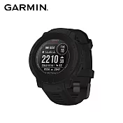 GARMIN INSTINCT 2 Solar 本我系列 太陽能GPS腕錶 - 軍事戰術版  墨碳黑