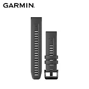 GARMIN QuickFit 22mm 矽膠錶帶 石墨灰