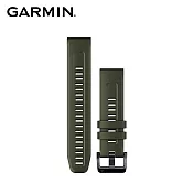 GARMIN QuickFit 22mm 矽膠錶帶 森林綠
