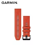 GARMIN QuickFit 26mm 矽膠錶帶 烈焰紅