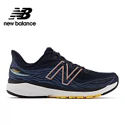 New Balance 男 Fresh Foam X 860v12 慢跑鞋 M860E12-4E US7 黑藍