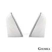 GIUMKA幾何簡約耳釘S925純銀耳環 極簡風男女中性款純銀耳飾 MFS07128 大墜款一對