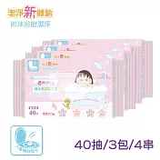 櫻桃小丸子 純水濕式衛生紙(40抽x12包)
