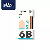 《MiDeer》-- 兒童專用三角鉛筆-6B ☆