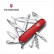 VICTORINOX 瑞士維氏 瑞士刀 Huntsman 15用 91mm 紅 1.3713