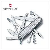 VICTORINOX 瑞士維氏 瑞士刀 91mm/15用/透明 1.3713.T7