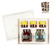 百年老店泉發蜂蜜 放鬆閒適蜂蜜禮盒附提袋(迷你蜂蜜x3+特級原生野花蜜+香氛花草茶)