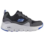 Skechers Arch Fit 健走鞋-06[232204BKGY] 男鞋 運動 休閒 舒適 支撐 舒壓 平衡 灰藍