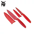 德國WMF TOUCH 不鏽鋼雙刀組(附刀套)(9CM/13CM)(紅色)