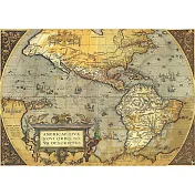 義大利 IFI 海報/包裝紙 古代美洲地圖