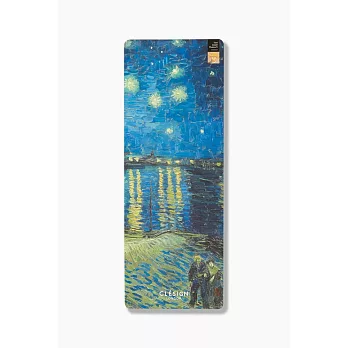 【Clesign】梵谷限量聯名款 Van Gogh Tec Life Mat 瑜珈墊 4mm - 羅納河上的星夜 B款
