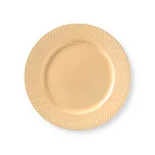 Lyngby Porcelæn Rhombe 菱紋 晚餐盤 （Ø 27cm、淺沙）