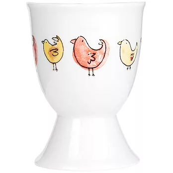 《KitchenCraft》瓷製蛋杯(小雞) | 雞蛋杯 蛋托 早午餐 餐具