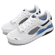Puma 慢跑鞋 Anzarun Grid 男鞋女段 白藍黑 緩震 透氣 輕量 路跑 運動鞋 36886505