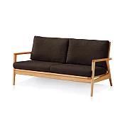 【DAIMARU】VITZ比茨赤樺木2.5人座沙發-4色可選 深棕布座墊