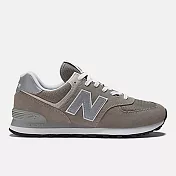 New Balance 男女 574系列 復古鞋 ML574EVG-D US8.5 灰白