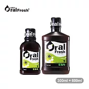 OralFresh歐樂芬-天然口腔保健液-300ml*1入+600ml*1入-共2入