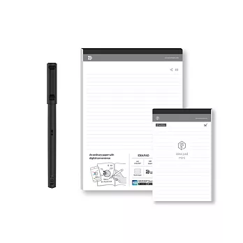 Neo smartpen｜M1+ 創意數位筆記本組 經典黑