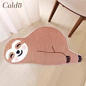 【Caldo卡朵生活】開心樹懶長型絨毛腳踏地墊