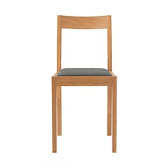 【MUJI 無印良品】木製椅/布面座/橡木