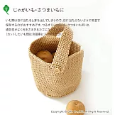 【PLYS】日本設計可掛式蔬果保存收納袋(適合裝入馬鈴薯、地瓜)