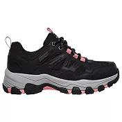 Skechers Selmen [167003BKCC] 女 健走鞋 運動 戶外 郊山 防潑水 耐磨 穩定 黑 珊瑚粉