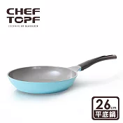 韓國 Chef Topf 薔薇鍋LA ROSE系列26公分不沾平底鍋-藍