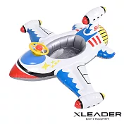 【Leader X】網紅爆款 加厚防爆喇叭方向盤飛機戲水坐騎 兒童造型游泳圈(適用1-3歲)
