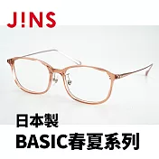 JINS 日本製 BASIC春夏系列 (AURF22S004) 粉紅