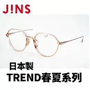 JINS 日本製 TREND春夏系列(AURF22S005) 粉紅