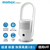 【MOMAX】UItra-Air IoT UV-C 空氣清淨無葉扇