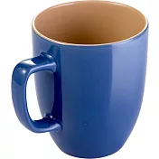 《TESCOMA》Crema雙色馬克杯(藍棕290ml) | 水杯 茶杯 咖啡杯