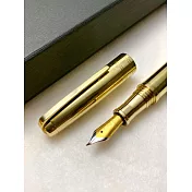 3952老山羊-X800 原味黃銅 經典原味 雙色書法鋼尖鋼筆
