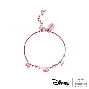 Disney Jewellery 迪士尼米奇經典鍍玫瑰金墜飾手鍊 by Couture Kingdom