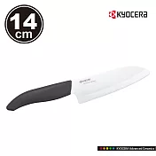 【KYOCERA】日本京瓷 color系列陶瓷刀14cm(顏色任選)(原廠總代理) 黑色