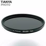 Tianya天涯18層多層鍍膜ND110即ND1000減光鏡72mm濾鏡72mm減光鏡(減10格光量;薄框)