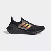 Adidas Ultraboost 21 [GX5236] 男 慢跑鞋 運動 路跑 緩震 彈力 襪套式 愛迪達 黑灰