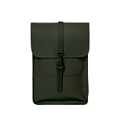 【Rains】Backpack Mini 經典防水迷你版長型後背包(多色可選)  Green