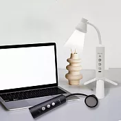 【Louissy】USB充電萬用燈/小桌燈/手持/腳架燈/手電筒 L-L003-WH (白)