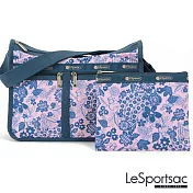LeSportsac - Standard 雙口袋A4大書包-附化妝包 (粉紅玫瑰)