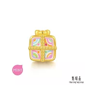 【點睛品】 Charme Mini  彩繪禮物盒 黃金串珠