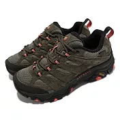 Merrell 登山鞋 Moab 3 GTX 女鞋 防水 綠 粉紅 支撐 越野 vibram 健行 ML036322